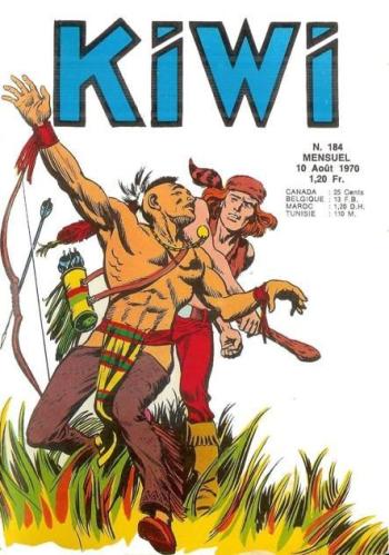 Couverture de l'album Kiwi - 184. Dans l'antre du fauve
