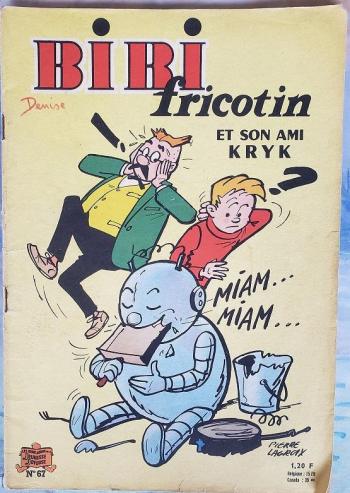 Couverture de l'album Bibi Fricotin - 67. Bibi Fricotin et son ami Kryk