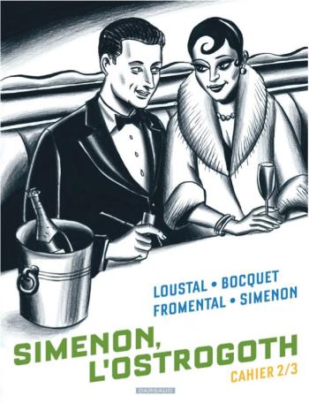 Couverture de l'album Simenon, l'Ostrogoth - Cahiers - 2. Cahier 2/3