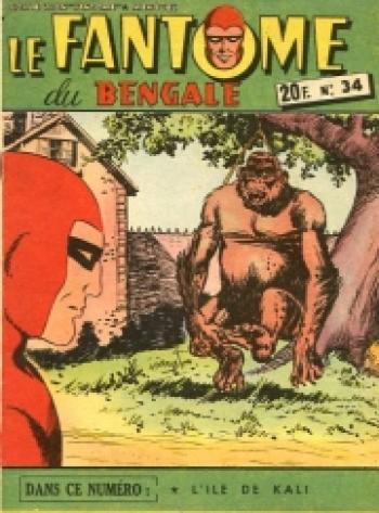 Couverture de l'album Le Fantôme du Bengale - 34. L'île de Kali