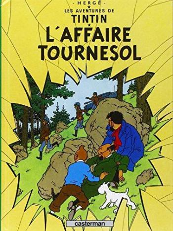 Couverture de l'album Les Aventures de Tintin (Petit format) - 18. l'affaire Tournesol