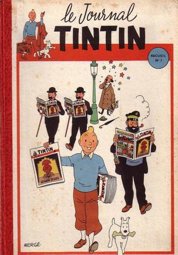 Couverture de l'album Recueil - Le journal de Tintin (Edition FR) - 1. Recueil 1