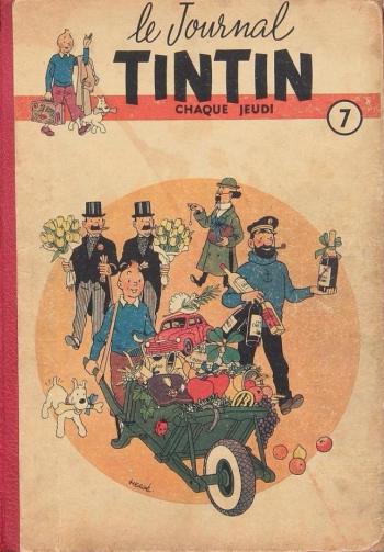 Couverture de l'album Recueil - Le journal de Tintin (Edition FR) - 7. Recueil 7