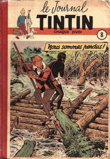 Couverture de l'album Recueil - Le journal de Tintin (Edition FR) - 8. Recueil 8