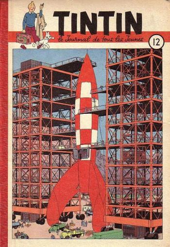 Couverture de l'album Recueil - Le journal de Tintin (Edition FR) - 12. Recueil 12