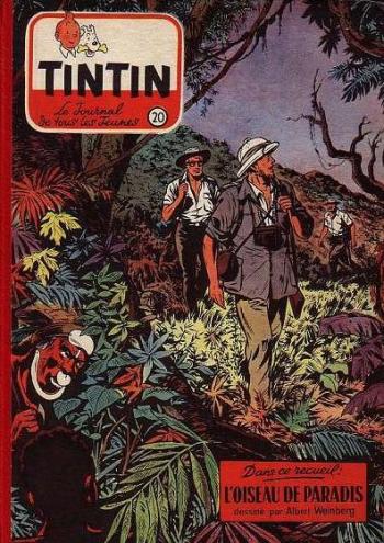 Couverture de l'album Recueil - Le journal de Tintin (Edition FR) - 20. Recueil 20