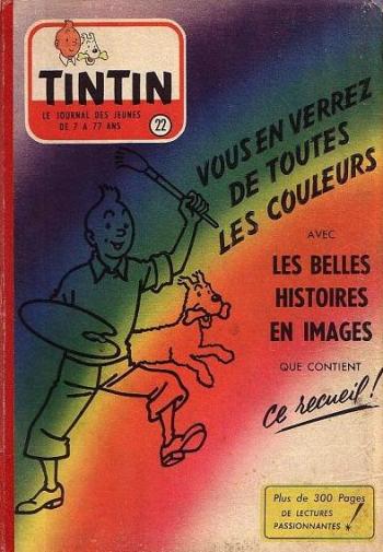 Couverture de l'album Recueil - Le journal de Tintin (Edition FR) - 22. Recueil 22