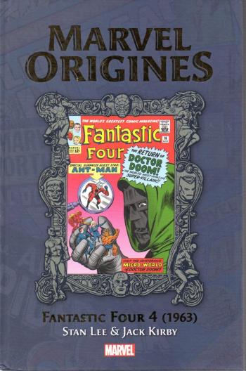 Couverture de l'album Marvel Origines (Hachette) - 9. Fantastic Four 4 (1963)
