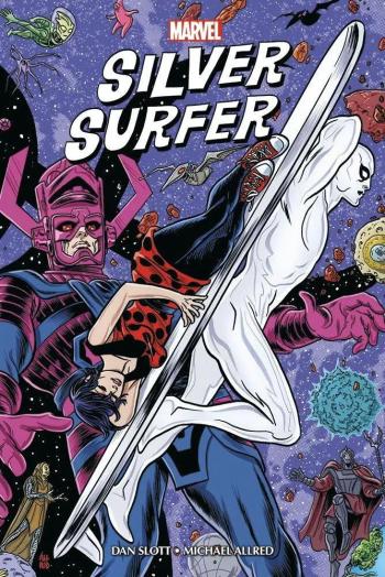 Couverture de l'album Silver Surfer (Marvel Omnibus) - HS. par Slott & Allred