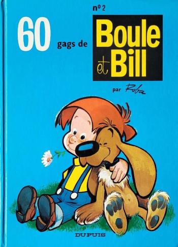 Couverture de l'album Boule & Bill - 2. 60 Gags de Boule et Bill n°2