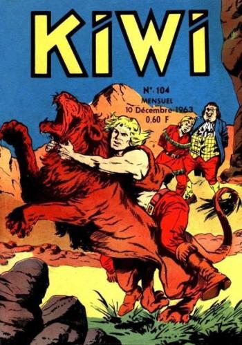 Couverture de l'album Kiwi - 104. Les lions de Kamour