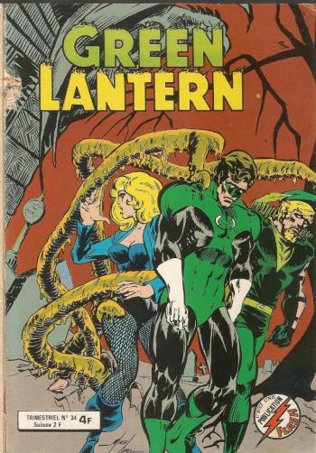 Couverture de l'album Green Lantern (Aredit) - 34. L'homme au super-cerveau