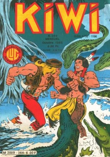 Couverture de l'album Kiwi - 366. La captive des marais