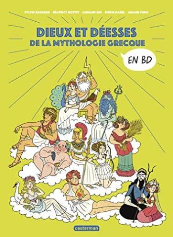 Couverture de l'album Dieux et déesses de la mythologie grecque en BD (One-shot)