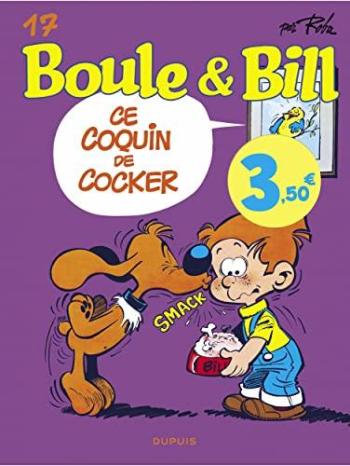 Couverture de l'album Boule & Bill (dès 2000) - 17. Ce coquin de cocker