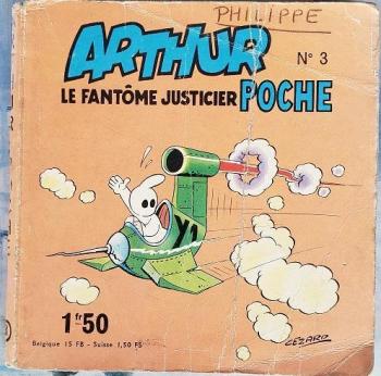 Couverture de l'album Arthur le fantôme justicier (Poche) - Tome 3