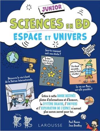 Couverture de l'album Sciences en BD junior - 1. Espace et univers
