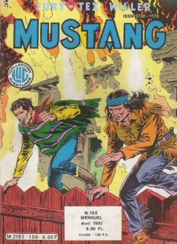 Couverture de l'album Mustang (3-LUG) - 109. L'implacable vengeance !