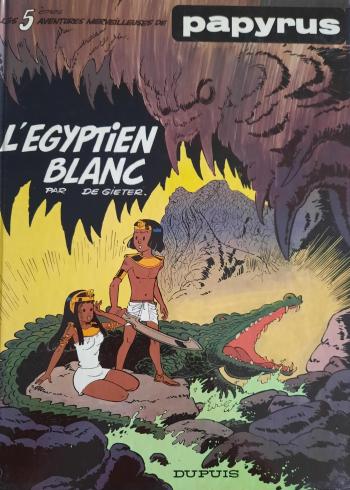 Couverture de l'album Papyrus - 5. L'Egyptien Blanc