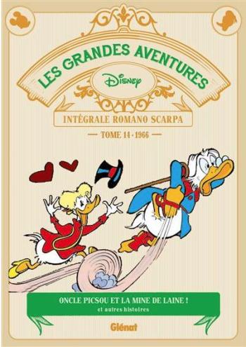 Couverture de l'album Les Grandes Aventures de Romano Scarpa - 14. 1966 - Oncle Picsou et la mine de laine ! et autres histoires