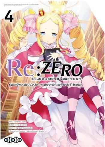 Couverture de l'album Re:Zero – Quatrième arc - Le Sanctuaire et la Sorcière de l'Avarice - 4. Tome 4