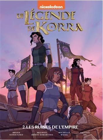 Couverture de l'album La légende de Korra - 2. Les ruines de l'Empire
