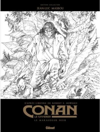 Couverture de l'album Conan le Cimmérien - 14. Le Maraudeur noir N&B