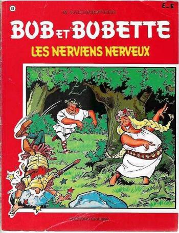 Couverture de l'album Bob et Bobette - 69. Les Nerviens nerveux