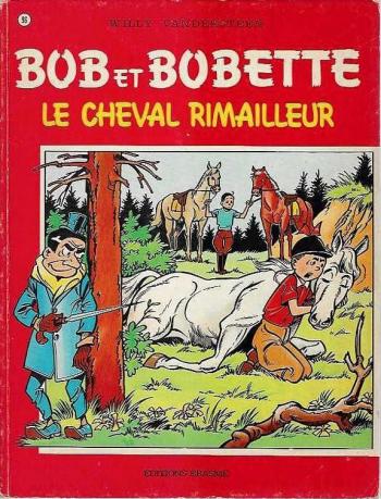 Couverture de l'album Bob et Bobette - 96. Le Cheval Rimailleur