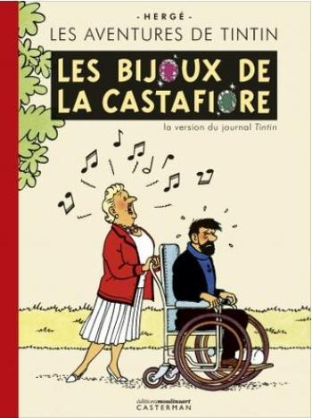 Couverture de l'album Les Aventures de Tintin - 21. Les Bijoux de la Castafiore-Edition Journal Tintin