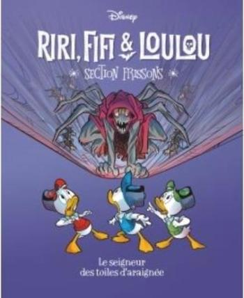 Couverture de l'album Riri, Fifi & Loulou - Section frissons - 7. Le seigneur des toiles d'araignées