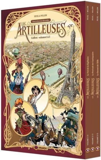Couverture de l'album Les Artilleuses - COF. coffret volumes 1 à 3