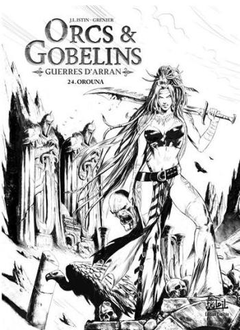Couverture de l'album Orcs et Gobelins - 24. Edition N&B - Orouna
