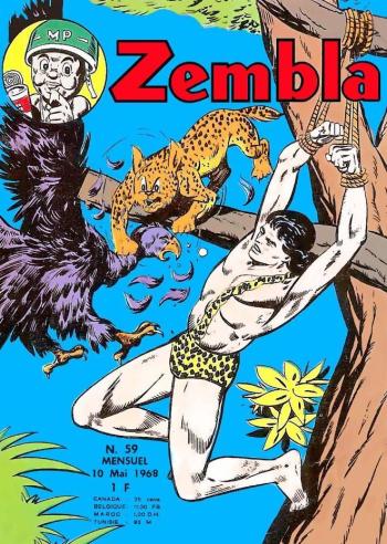 Couverture de l'album Zembla - 59. Drame sur le Kilimandjaro