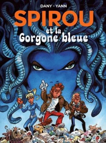 Couverture de l'album Une aventure de Spirou et Fantasio par... (Le Spirou de…) - 22. Spirou et la Gorgone bleue