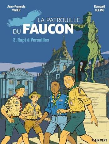 Couverture de l'album La Patrouille du Faucon - 3. Rapt à Versailles