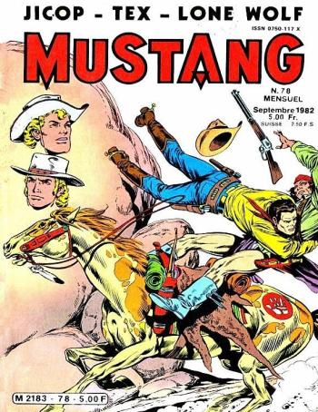 Couverture de l'album Mustang (3-LUG) - 78. Attentat à Montezuma (II)