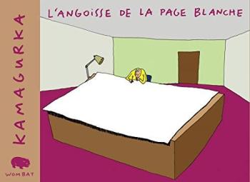 Couverture de l'album L'angoisse de la page blanche (One-shot)