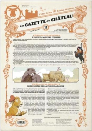 Couverture de l'album Le Château des animaux (Gazette) - 11. Tome 11