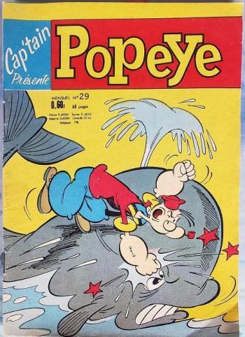 Couverture de l'album Popeye (Cap'tain présente) - Tome 29