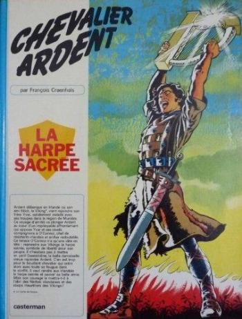 Couverture de l'album Chevalier Ardent - 5. La Harpe sacrée