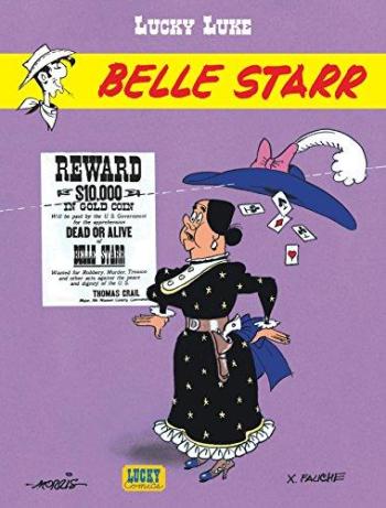 Couverture de l'album Lucky Luke (Lucky Comics / Dargaud / Le Lombard) - 34. Belle Starr