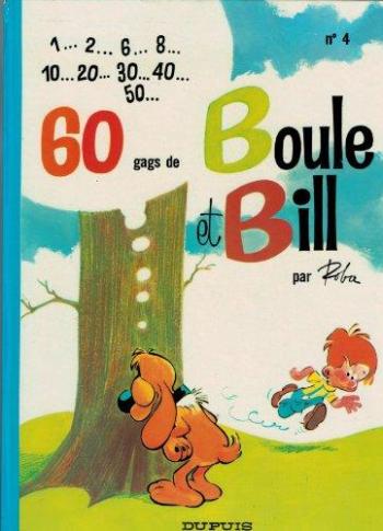Couverture de l'album Boule & Bill - 4. 60 gags de Boule & Bill