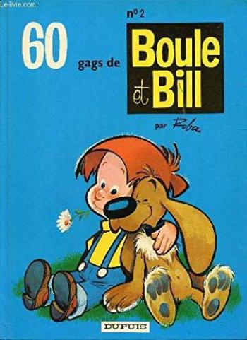Couverture de l'album Boule & Bill - 2. 60 gags de Boule & Bill n°2