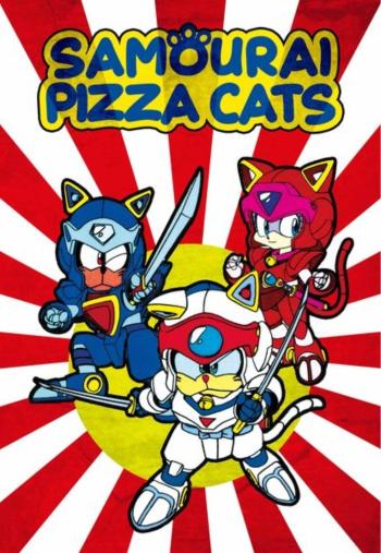 Couverture de l'album Samouraï Pizza Cats (One-shot)