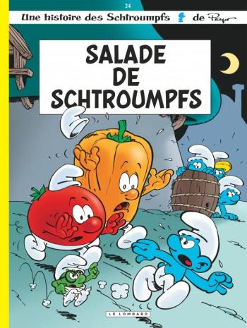 Couverture de l'album Les Schtroumpfs - 24. Salade de Schtroumpfs
