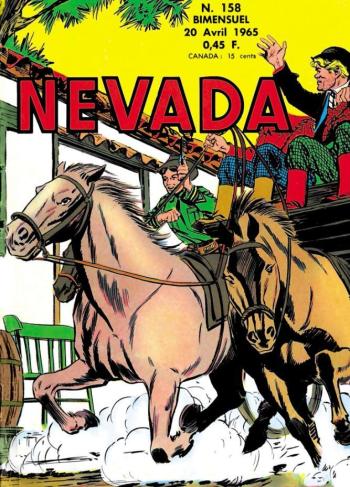 Couverture de l'album Nevada - 158. Le mystère de la caravane