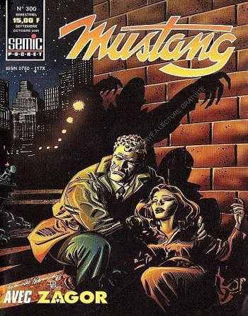 Couverture de l'album Mustang (3ème série) - Lug et Semic - 300. Un vampire à New-York