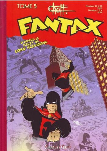 Couverture de l'album Fantax (Intégrale) - 5. Tome 5 (1949 et 1959)