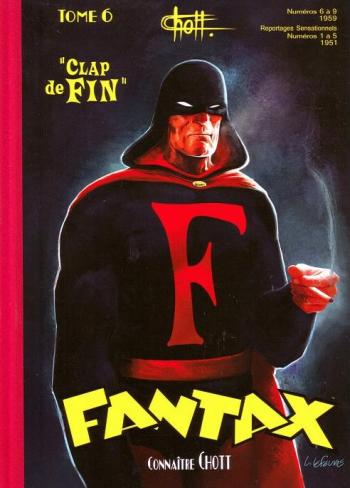 Couverture de l'album Fantax (Intégrale) - 6. Tome 6 (1951 et 1959) - Clap de Fin